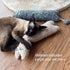 TTcat Catnip Silvervine Matatabi Pillow for Cats & Kittens,Cat Kicker Toy,Large Size Cat Pillow Soothing Plush Cat