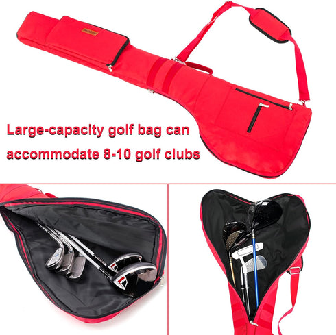 Golf Carry Bag Lightweight Foldable Travel Golf Case