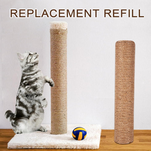 ChengFu Cat Scratching Post Replacement M10 Screws, 4PCS Threaded Bolts and Screws with Allen Wrench