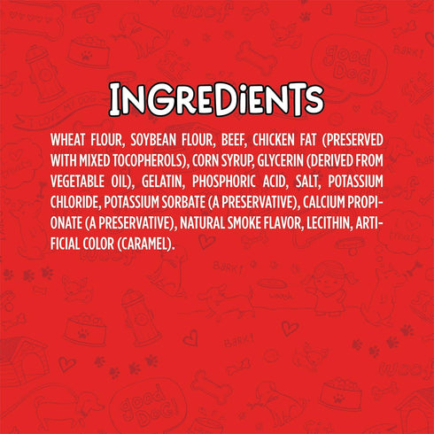 Jerky Bites Beef Flavor Soft & Chewy Dog Treats, 25 oz.