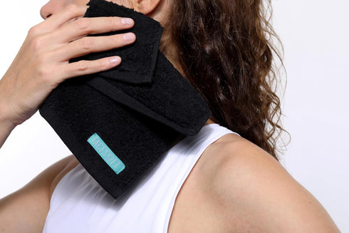 3 Set FACESOFT Eco Friendly Mini Gym Towels Accessories for Working Out - Sweat Towels for Gym, Fitness, Sports - Soft
