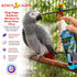 8 oz. King's Cages Rainforest Mist Spray African Grey Feather Conditioning Spray with Baby Powder Scent for Medium Bird