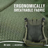 Goture Lightweight Fly Fishing Chest Pack, Tackle Storage Bag with Adjustable Padded Waist and Neck Strap