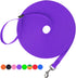Hi Kiss Dog/Puppy Obedience Recall Training Lead - 15ft, 20ft, 30ft, 50ft, 100ft Training Leash for Play, Camping,