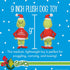 How The Grinch Stole Christmas 9” Merry Grinchmas Plush Squeaker Toy for Dogs, Holiday Plush Dog Toys