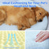 Dog Cooling Mat with Memory Foam, Removable Washable Cover, 48'' x 30'' Dog Mattress for Large Medium Dogs