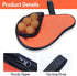 VISEMAN Table Tennis Racket Cover, Portable Waterproof Paddle Case for 2 Paddles and 5 Balls