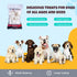 Dog Natural Rawhide Bones, Long Lasting Chews, Knotted Bones 4”-5” (50873)