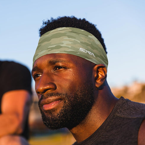Suddora Camo Headbands - Camouflage Headbands for Sports, Workout, Costume, Games