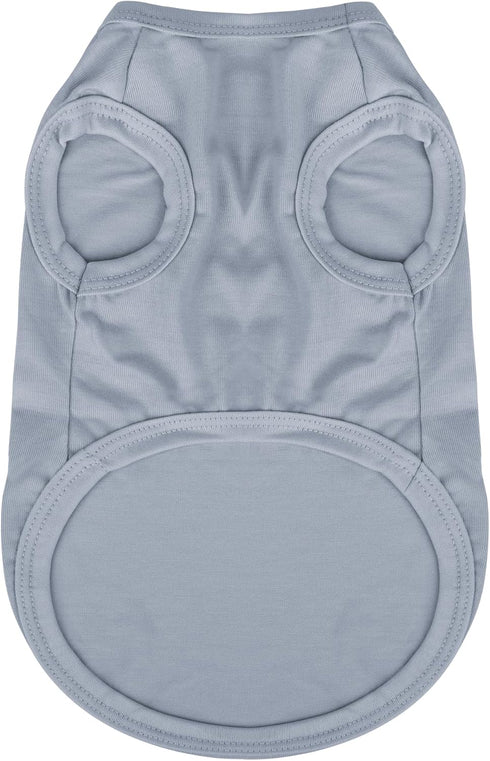 Expressive Pet Vest: Sleeveless Dog Shirt with 'I Love My Daddy' Slogan, Ideal for Chihuahuas, Poodles, Yorkies, and More - Adorable Design, Ultimate Comfort, Easy Maintenance! Gray X-Large