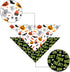 2 Pack Halloween Dog Bandana, Cat Holiday Bibs Scarf Accessories for Small Medium Large Dogs and Cats