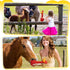 Hungdao 1 Pcs Horse Toys, Latex Squeaky Chicken Squeak Balls, Turkey Balls for Horses, Noise Maker Squeaker (Red)