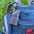HYZER HOUND DISCS Disc Golf Chalk Bag | Essential Accessories for Improved Grip | Attaches with Carabiner