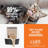 Catit Go Natural Pea Husk Clumping Cat Litter - Lightweight, Dust Free, Easy Cleaning, Flushable with Odor Control,