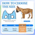 Dog Grooming Hammock for Nail Trimming, Pet Hammock for Small Dogs with Security Strap, Clippers, Nail File, and Comb