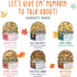 Weruva Classic Dog Food Variety Pack, Let's Give Em' Pumpkin to Talk About, 5.5 oz Can (Pack of 12)