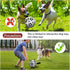 Dog Toys Soccer Ball with Straps - World Cup Interactive Tug of War Toy, Durable for Medium & Large Dogs (8 Inch)