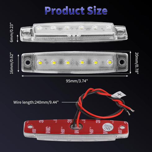 12V (1 1 RVZONE Boat Navigation Lights, Marine Boat Stern Lights for Boats Waterproof Marine Bow Lighting for Pontoon