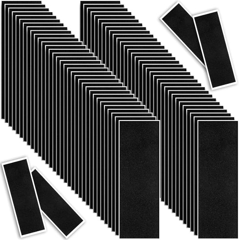 Tinlade 100 Pcs Fingerboard Grip Tape, 110x36mm No-Slip Foam Grip Tape for