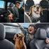 Dog Barrier for SUV, 47" Stretchable Mesh Cargo Net with Metal Hooks, Universal Car Divider Dog Gate for Safe Driving