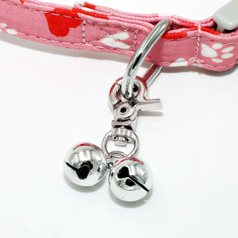 Bells for Dog Collars - 2 Pack Stainless Steel Bell Necklace for Dogs & Cats, Pet Pendant Accessories