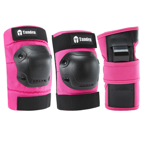 Skating Protective Gear for Kids, Knee Pads and Elbow Pads Set, Bike Wrist Guards for Roller Skating