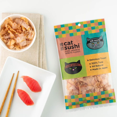 Cat Sushi Bonito Flakes, Classic Cut, Value Size, 4 oz