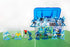 Kaskey Kids Soccer Guys, Navy Black vs. Blue White, 27 Pieces in