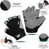 WESTWOOD FOX Gym Gloves Fitness Training Anti Slip Shock-Absorbing Weight Lifting Gloves Padded Grip Breathable