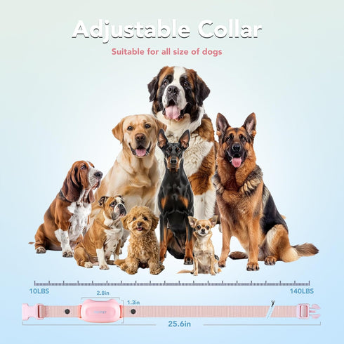 PATPET Dog Shock Collar with Remote - Waterproof Training Collar for Small Medium Large Dogs with Beep, Vibration, 16