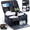 Upgraded Golf Trunk Organizer with Separate Compartment for 2 Pair Shoes, Golf Car Locker