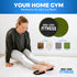 Iron Core Fitness 2 x Dual Sided Gliding Discs, Core Sliders for Ultimate Core Ab Fitness Trainer, Gym Equipment