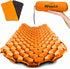 POWERLIX Ultralight Inflatable Camping Sleeping Pad, Compact Lightweight Mattress with Inflation Bag/Repair Kit