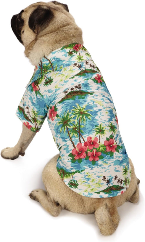 Pet Supplies Camp Pet Shirts, Blue, Small Medium US