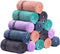 Peryiter 15 Pcs Microfiber Gym Towels Set for Men and Women, Soft