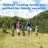 Sukeen 4-Pack Cooling Towel (40"x12") for Neck and Face, Quick-Drying Sweat Absorbing Sports Towel
