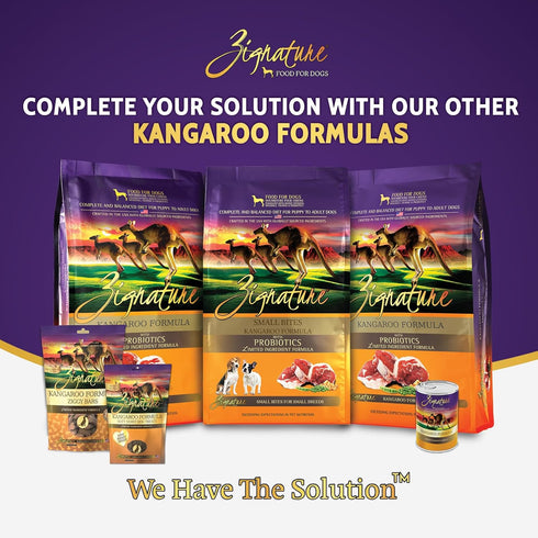 Zignature Kangaroo Soft Moist Treats for Dogs