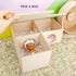 Niteangel Multi-Chamber Hamster House Maze, Multi-Room Hideouts & Tunnel Toys for Hamster, Gerbils, Mice (3-Room Large)