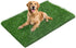 LOOBANI 43.7in x 27.6in Replacement Artificial Grass Puppy Training Pads, Quickly Absorbency