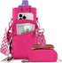 AGLOD Water Bottle Carrier Bag with Strap, Water Bottle Holder Crossbody Bags