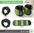 Gaiam Ankle Weights, Strength Training Weight Sets for Women & Men, Adjustable Straps for Walking, Running, Pilates