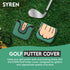 Green Middle Finger Golf Putter Head Covers & Ball Marker - Premium Protector with Magnetic Closure | Funny Golf Gifts