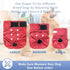 Leekalos Reusable Washable Dog Diapers Female (3 Pack) - Size Adjustable Highly Absorbent Doggie Diapers for Period