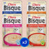 INABA Churu Bisque for Cats, Creamy Lickable Purée Side Dish with Vitamin E, 1.4 Ounces per Pouch, 12 Pouches