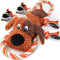 Drmstow Plush Dog Toys with Rope, Squeaker & Crinkle Paper Interactive Squeaky Chew