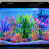 20pcs Fish Tank Decorations Plants, Plastic Aquarium Accessories, Fish Cave and Hideout Ornaments