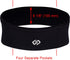 Sporteer VersaMax Running Belt - Travel Belt, Workout Waist Pack with Large Security Pockets for Smartphones, Money,