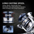 Spinning Fishing Reel, 13+1BB Saltwater Spinning Reel, Ultra Smooth Powerful Fishing Reels, Waterproof and Rustproof