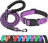 Reflective Dog Collar Padded with Soft Neoprene, Breathable Adjustable Nylon Collars for Small Medium Large Dogs