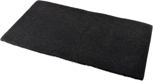 HQRP Cut to fit Activated Carbon Filter Media Pad 18x10 for Aquariums, Terrariums, Hydroponic Systems and Pond, Compatible with Deep Blue Professional ADB41002 Carbon Pad Replacement